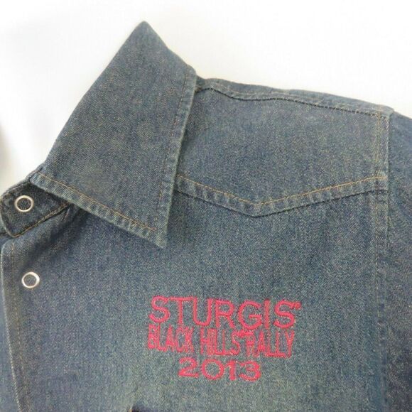 Sturgis Black Hills Rally 2013 Shirt Motorcycle - Picture 6 of 11